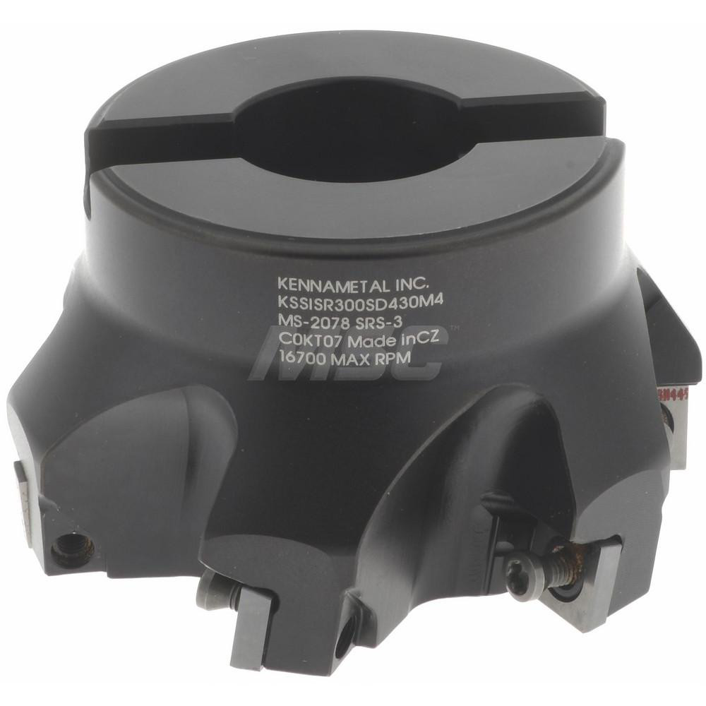 Kennametal 3" Cut Dia, 1" Arbor Hole Dia, 0.361" Max Depth, Indexable Square-Shoulder Face Mill - 1024931