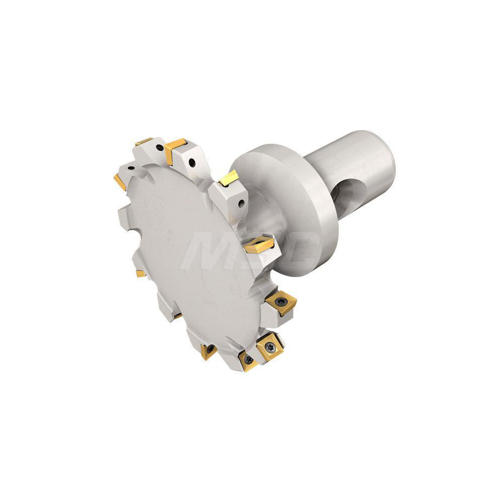 Iscar Indexable Slotting Cutter: 8.00 mm Cutting Width, 50.00 mm Cutter Dia, CF4 Connection, 13.90 mm Depth of Cut, 13.90 mm Depth of Cut, 44.00 mm Shank Dia, 42.00 mm Shank Length - 3102278