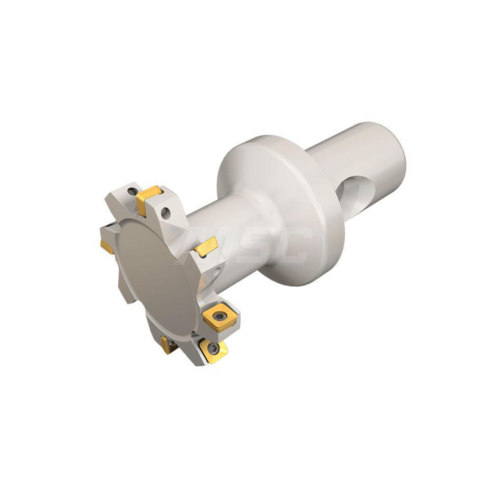 Iscar Indexable Slotting Cutter: 8.00 mm Cutting Width, 50.00 mm Cutter Dia, CF4 Connection, 13.90 mm Depth of Cut, 13.90 mm Depth of Cut, 44.00 mm Shank Dia, 42.00 mm Shank Length - 3102278