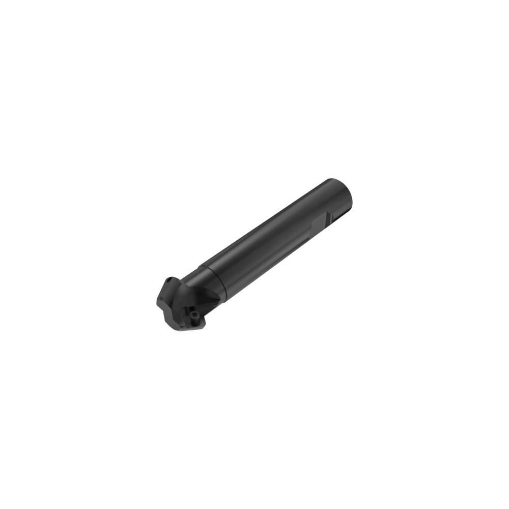 Seco 60° Lead Angle, 3/4" to 1.04" Cut Dia, 3/4" Shank Dia, Indexable & Chamfer End Mill - 00070080