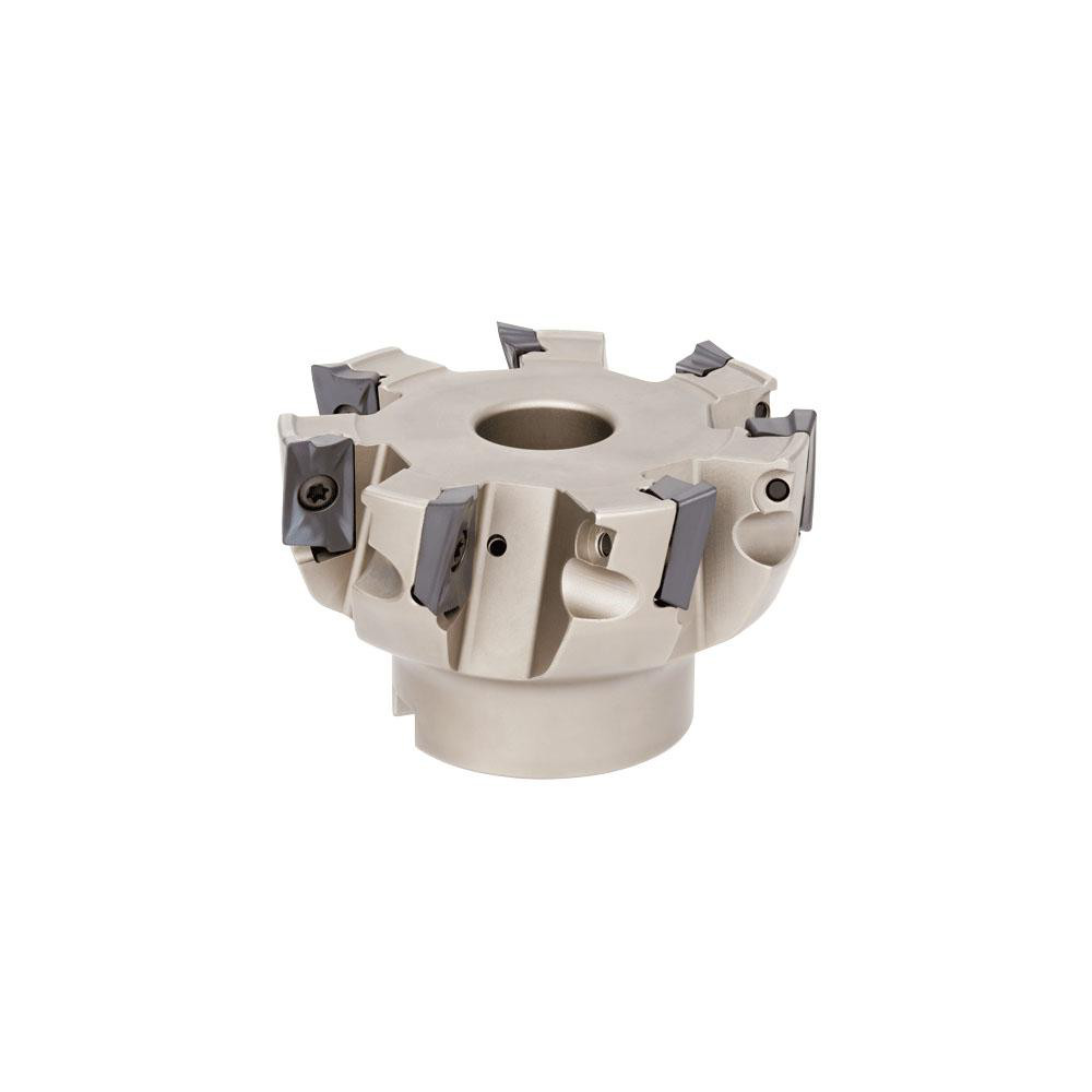 Tungaloy 6" Cut Dia, 2" Arbor Hole Dia, 0.657" Max Depth, Indexable Square-Shoulder Face Mill - 3012944