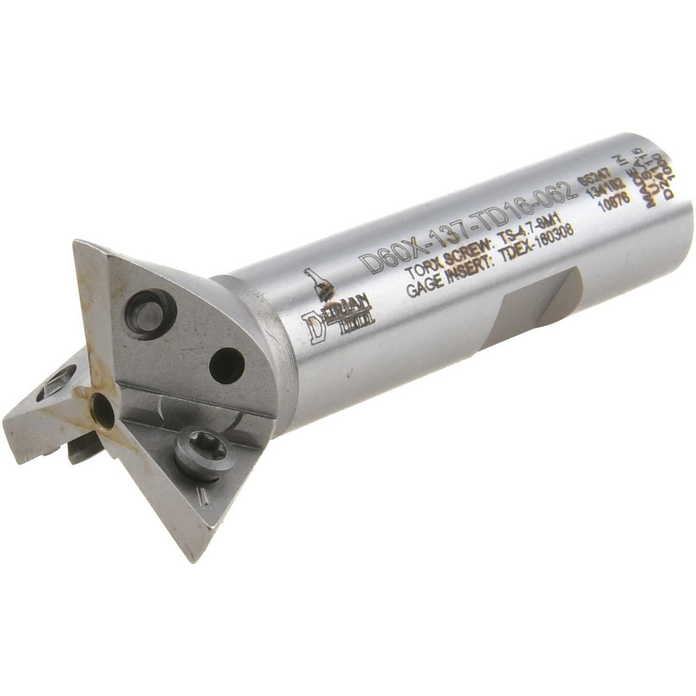 Dorian Tool 15° Included Angle, Indexable Dovetail Cutter - 73310165225