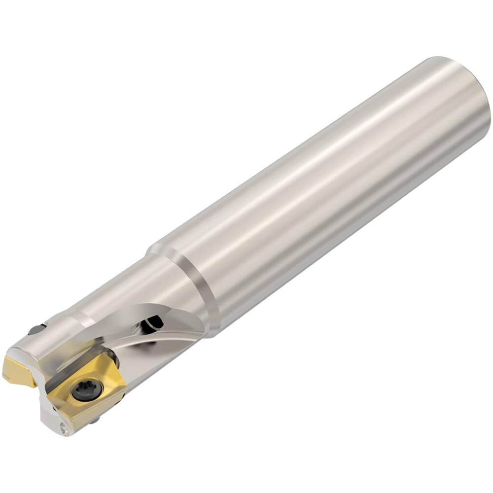 Seco Indexable Square-Shoulder End Mill: R217.69-00.625-0063LAN, 5/8" Cut Dia, 0.197" Max Depth of Cut, 1/2" Dia Cylindrical Shank - 02694890