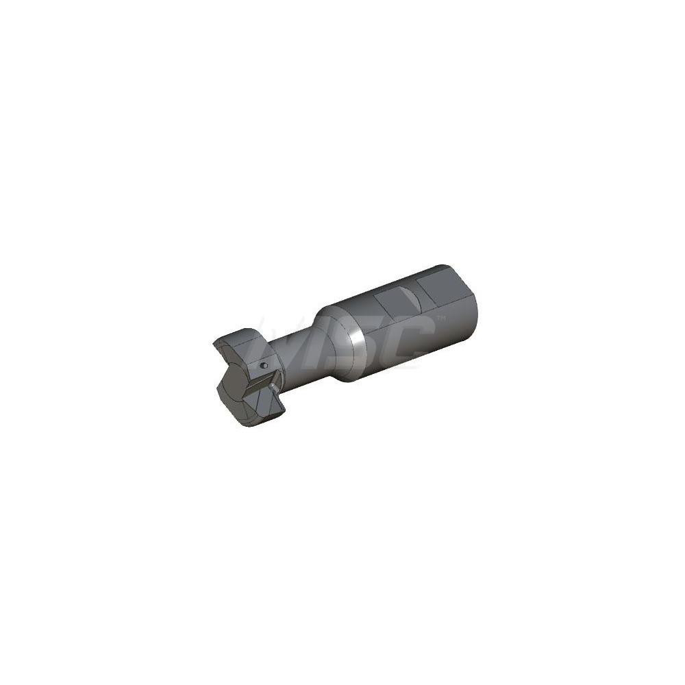 Iscar 0.78" Cut Dia, 0.32" Cut Width, 5/8" Shank Dia, Indexable T-Slot Cutter - 3100577