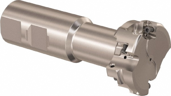 Walter 1.447" Cut Dia, 0.6" Cut Width, 1" Shank Dia, Indexable T-Slot Cutter - 6795973