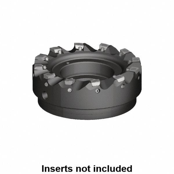 Kennametal 125mm Cut Dia, 40mm Arbor Hole Dia, 1mm Max Depth, Indexable Square-Shoulder Face Mill - 1893755