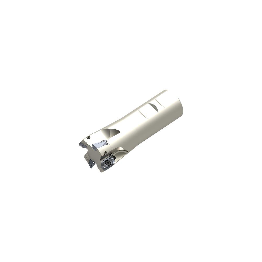 Ceratizit Indexable Square-Shoulder End Mill: C211.40.R.04-15-B32-50, 40 mm Cut Dia, 14 mm Max Depth of Cut, 32 mm Dia Weldon Flat Shank - 50747040