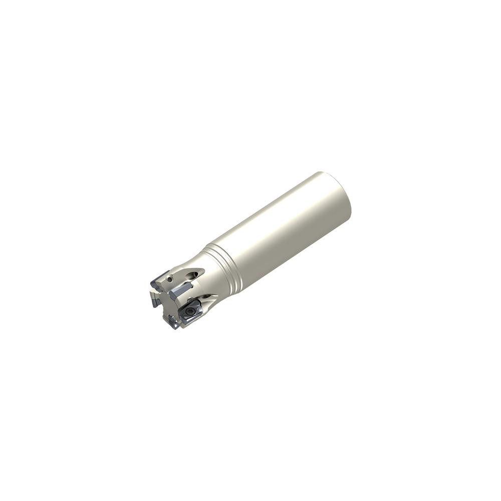 Ceratizit Indexable Square-Shoulder End Mill: C2110375R0107A0750EF, 3/8" Cut Dia, 0.236" Max Depth of Cut, 3/8" Dia Cylindrical Shank - 5875203701