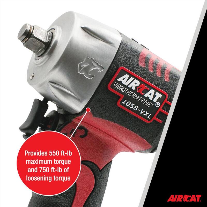 AIRCAT 1/2 in. Compact Impact Wrench - 1058-VXL