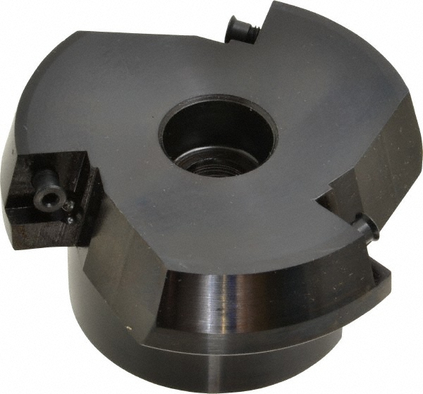 Iscar 3" Cut Dia, 1" Arbor Hole, 0.343" Max Depth of Cut, 45° Indexable Chamfer & Angle Face Mill - 3181002