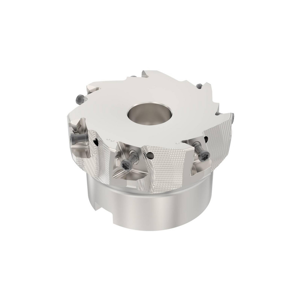 Tungaloy 80mm Cut Dia, 27mm Arbor Hole Dia, Indexable Square-Shoulder Face Mill - 6999398