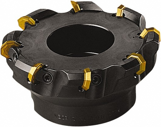 Seco 92mm Cut Dia, 27mm Arbor Hole, 5mm Max Depth of Cut, 43° Indexable Chamfer & Angle Face Mill - 00090771