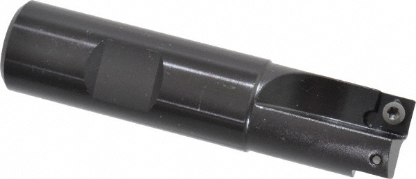 Kennametal Indexable Square-Shoulder End Mill: KICR075SD260, 3/4" Cut Dia, 7.11 mm Max Depth of Cut, 3/4" Dia Cylindrical Shank - 1023583