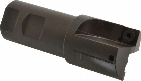 Kennametal Indexable Square-Shoulder End Mill: KICR150SP40, 1-1/2" Cut Dia, 11.94 mm Max Depth of Cut, 1-1/4" Dia Cylindrical Shank - 1023579