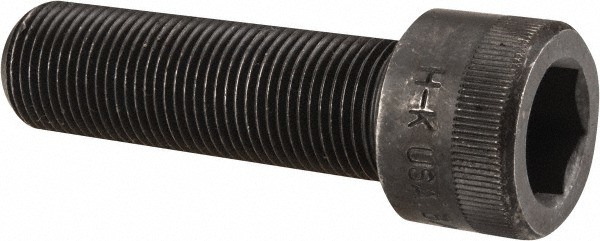 Kennametal Indexable Square-Shoulder End Mill: KICR150SP40, 1-1/2" Cut Dia, 11.94 mm Max Depth of Cut, 1-1/4" Dia Cylindrical Shank - 1023579