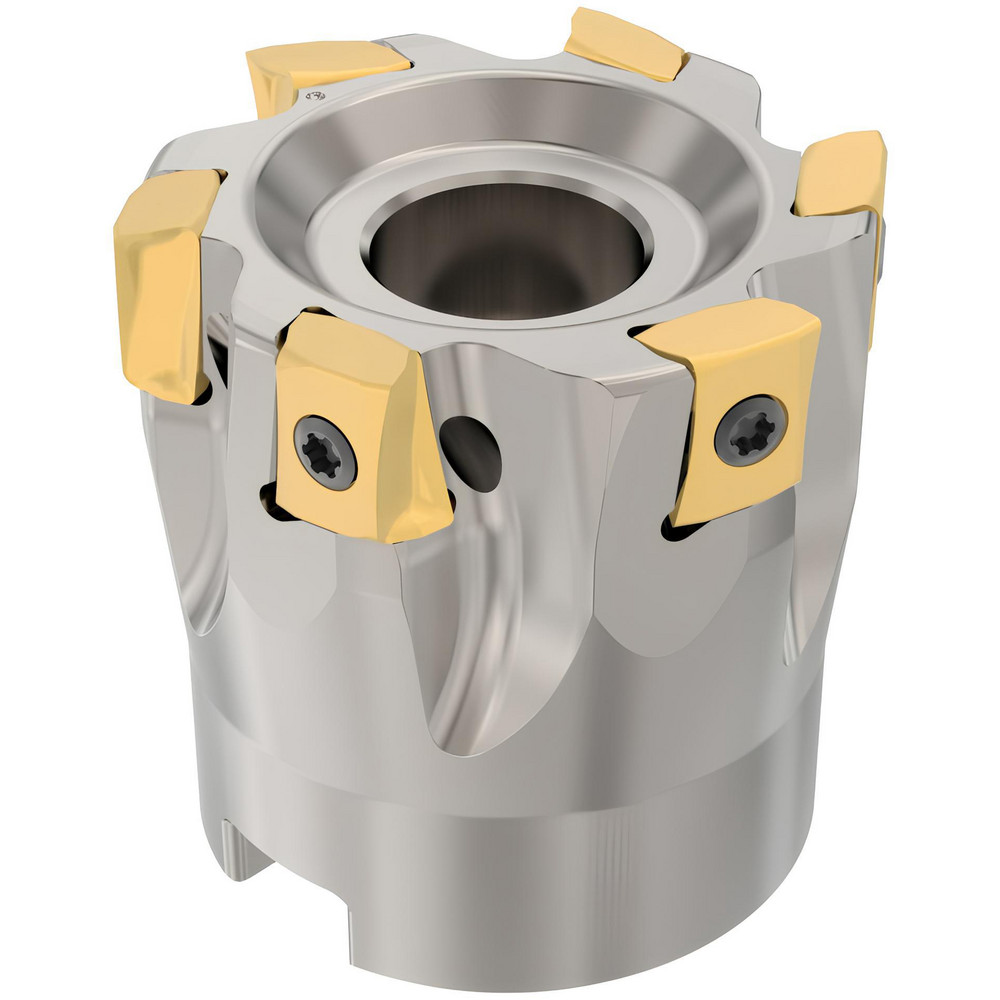 Seco 50mm Cut Dia, 22mm Arbor Hole Dia, 8mm Max Depth, Indexable Square-Shoulder Face Mill - 02827548