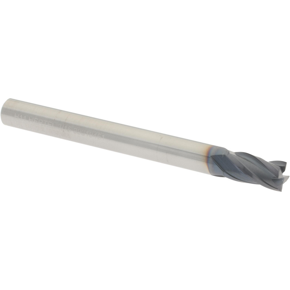 Dapra Indexable Square-Shoulder End Mill: SSEM0500-0625-R35-1, 1/2" Cut Dia, 0.35" Max Depth of Cut, 5/8" Dia Weldon Flat Shank - 20000C