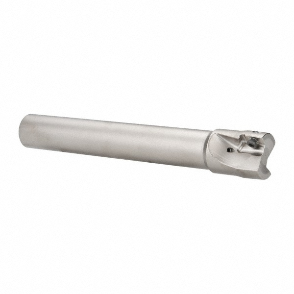 Walter Indexable Square-Shoulder End Mill: F4138.UT28.031.Z02.33, 1-1/4" Cut Dia, 1.3" Max Depth of Cut, T28 Modular Connection Shank - 5335556