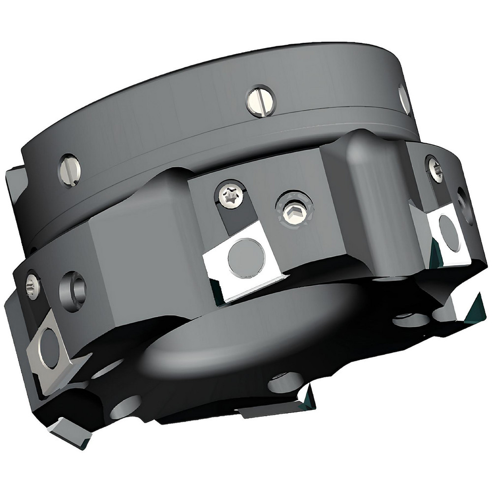 Kennametal 63mm Cut Dia, 22mm Arbor Hole Dia, 9.5mm Max Depth, Indexable Square-Shoulder Face Mill - 1757331