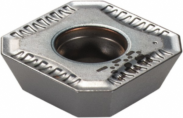 Kennametal 100.08mm Cut Dia, 1-1/4" Arbor Hole, 6.6mm Max Depth of Cut, 45° Indexable Chamfer & Angle Face Mill - 1817872