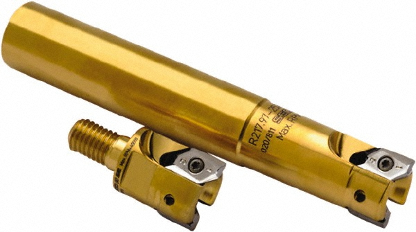 Seco Indexable Copy End Mill: 5 mm Max Depth of Cut, Through Coolant - 03278809