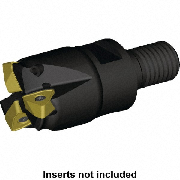 Kennametal Indexable High-Feed End Mill: KF2X35Z03A32WO09L200, Cylindrical Shank - 4113994