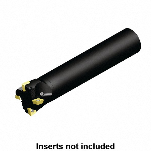 Kennametal 1-1/2" Cut Dia, 0.58" Max Depth of Cut, 1-1/4" Shank Dia, Indexable Plunge End Mill - 1024825