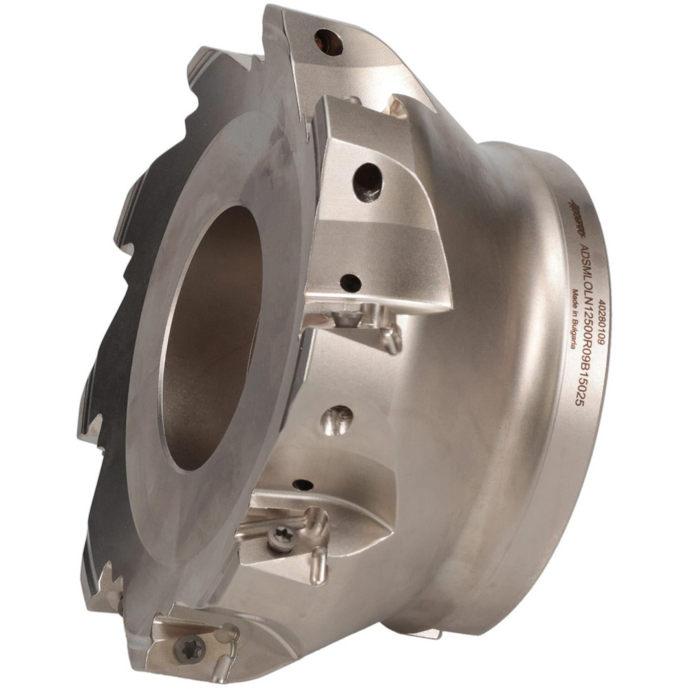 Accupro Indexable Square-Shoulder Face Mill:  ADSMLOLN12500R09B15025,  1.5000" Arbor Hole Dia,  0.4700" Max Cutting Depth - 40280109