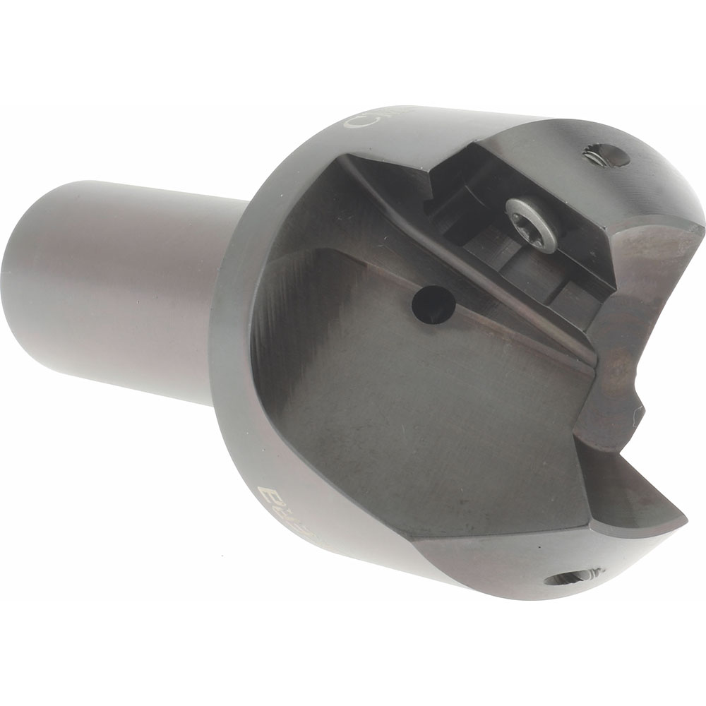 Kyocera 30° Lead Angle, 1" to 1.62" Cut Dia, Indexable & Chamfer End Mill - OTM86127