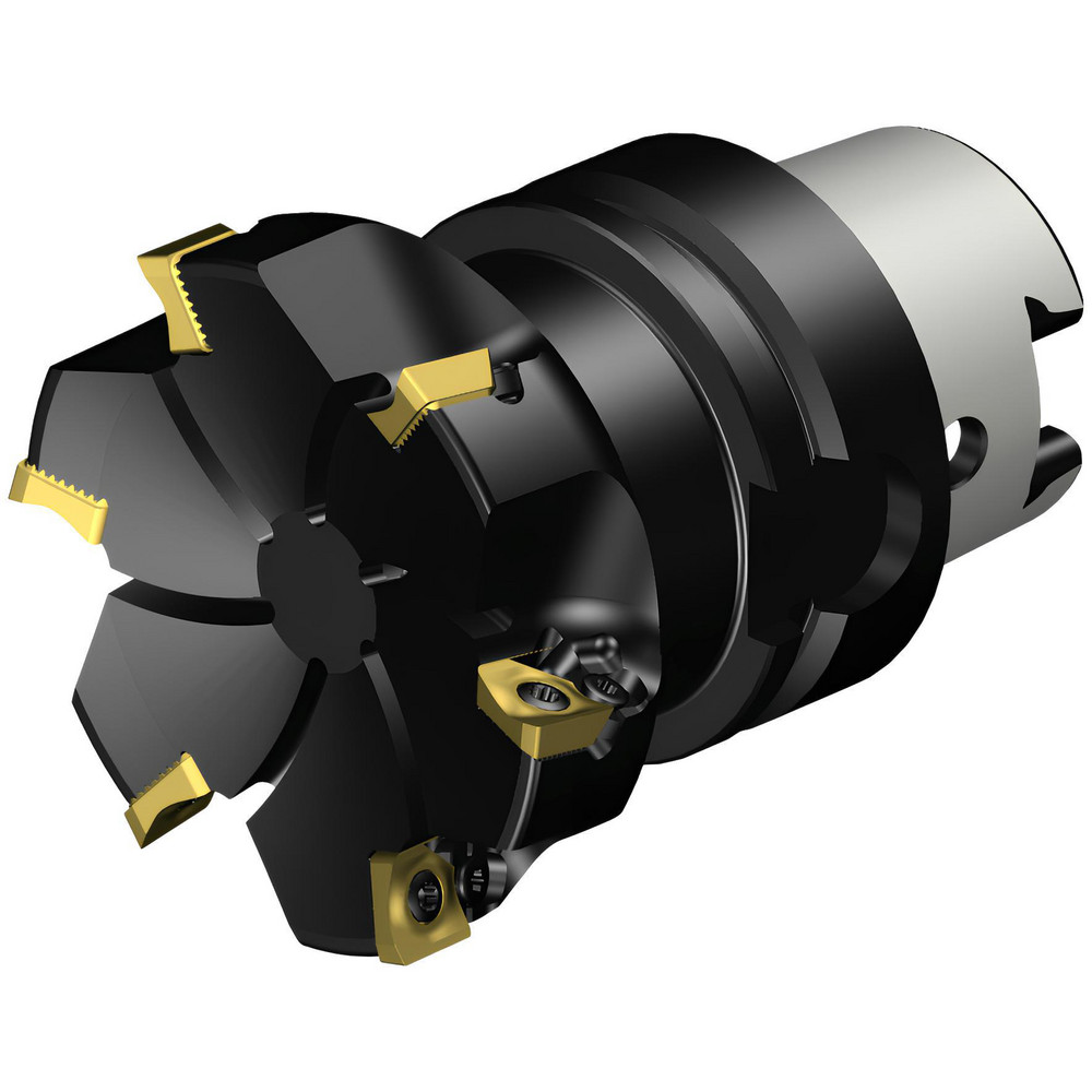Iscar 80mm Cut Dia, 27mm Arbor Hole Dia, 13.5mm Max Depth, Indexable Square-Shoulder Face Mill - 3106388