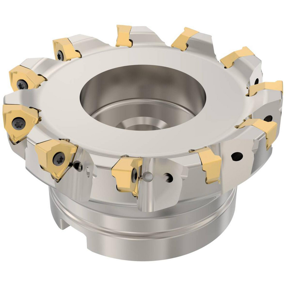 Tungaloy 125mm Cut Dia, 40mm Arbor Hole Dia, Indexable Square-Shoulder Face Mill - 6861832