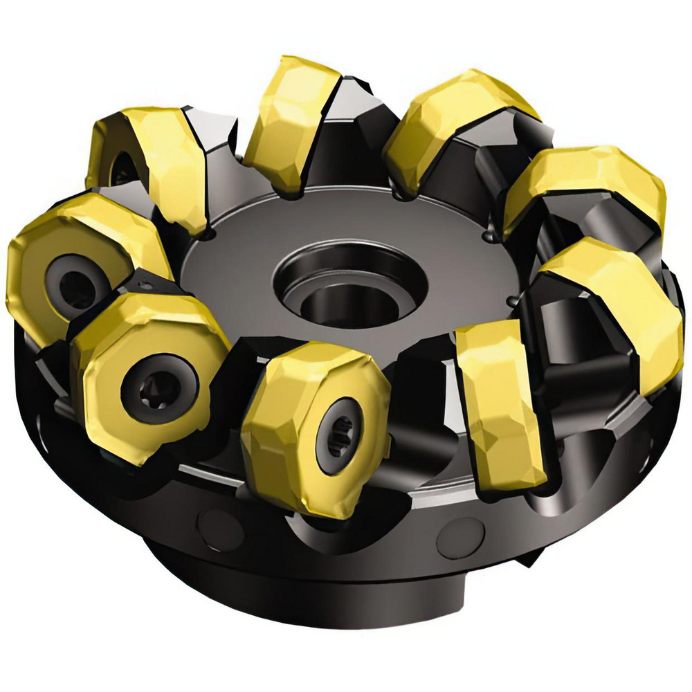 Sandvik Coromant 100mm Cut Dia, 32mm Arbor Hole, 5.2mm Max Depth of Cut, 42° Indexable Chamfer & Angle Face Mill - 6702241