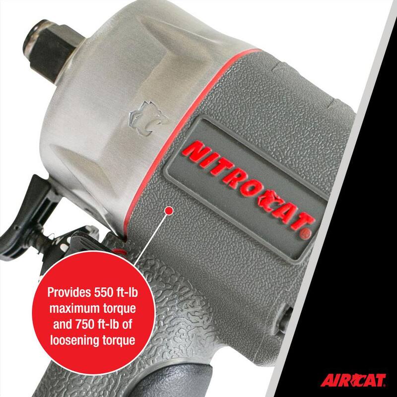 AIRCAT NITROCAT 1/2 in. Composite Impact Wrench - 1056-XL