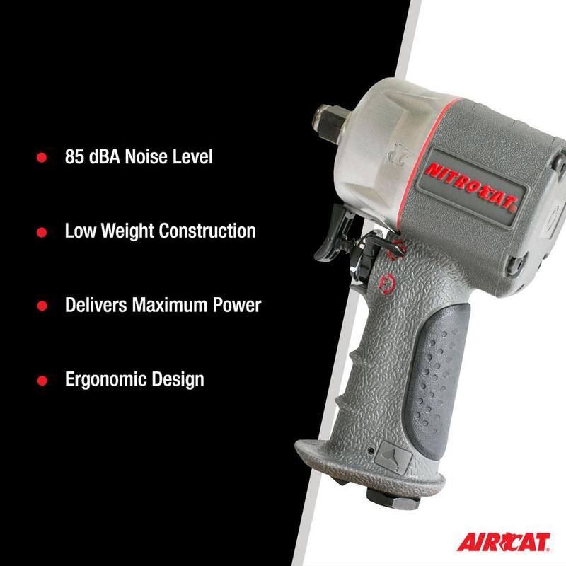 AIRCAT NITROCAT 1/2 in. Composite Impact Wrench - 1056-XL