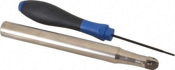 Sumitomo Indexable Ball Nose End Mill: 1/2" Cut Dia, 3.678" OAL - 2900W0M