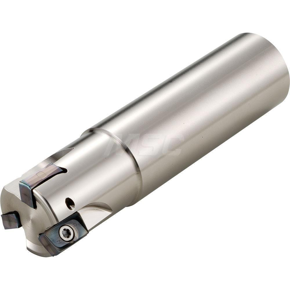 Iscar Indexable Square-Shoulder End Mill: HM90 E90A-D20-2-C20-B, 20 mm Cut Dia, 10 mm Max Depth of Cut, 20 mm Dia Cylindrical Shank - 3102136