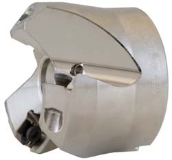 Seco 2.48" Cut Dia, 3/4" Arbor Hole, 0.236" Max Depth of Cut, 45° Indexable Chamfer & Angle Face Mill - 02422142