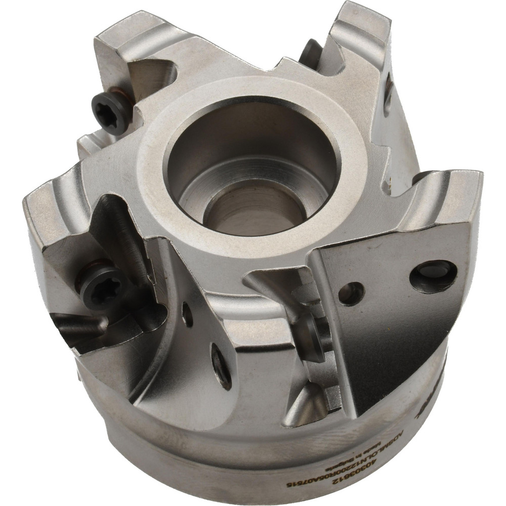 Accupro Indexable Square-Shoulder Face Mill:  ADSMLOLN12200R05A07515,  0.7500" Arbor Hole Dia,  0.4700" Max Cutting Depth - 40303612