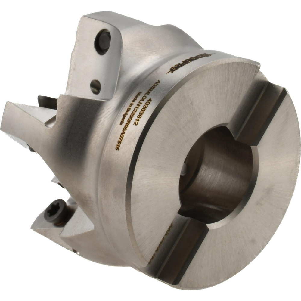 Accupro Indexable Square-Shoulder Face Mill:  ADSMLOLN12200R05A07515,  0.7500" Arbor Hole Dia,  0.4700" Max Cutting Depth - 40303612