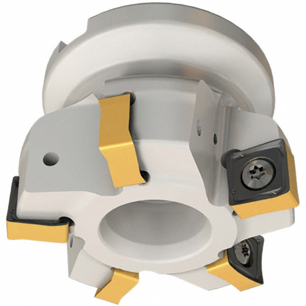 Iscar 2-1/2" Cut Dia, 1" Arbor Hole, 0.354" Max Depth of Cut, 88° Indexable Chamfer & Angle Face Mill - 3106091