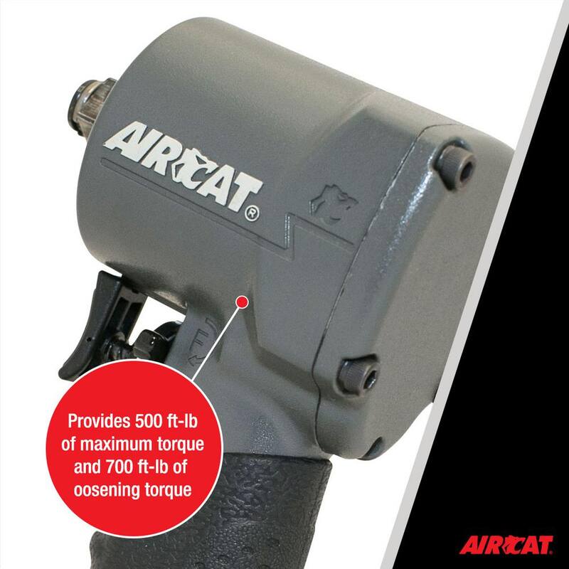 AIRCAT 1/2 in. Compact Impact Wrench - 1057-TH
