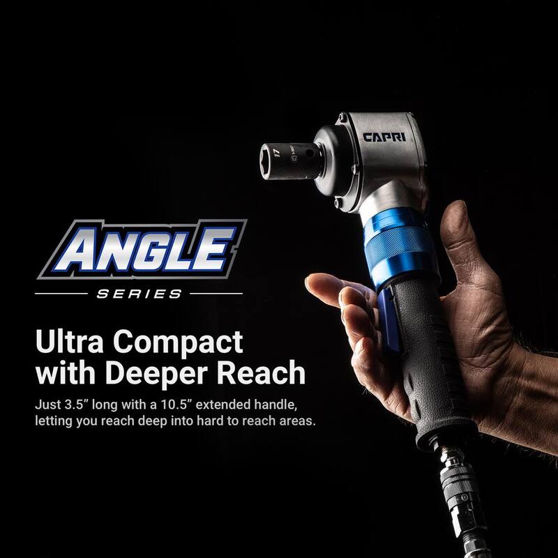 Capri Tools 415 ft. lbs. 3/8 in. Air Angle Impact Wrench - CP33100