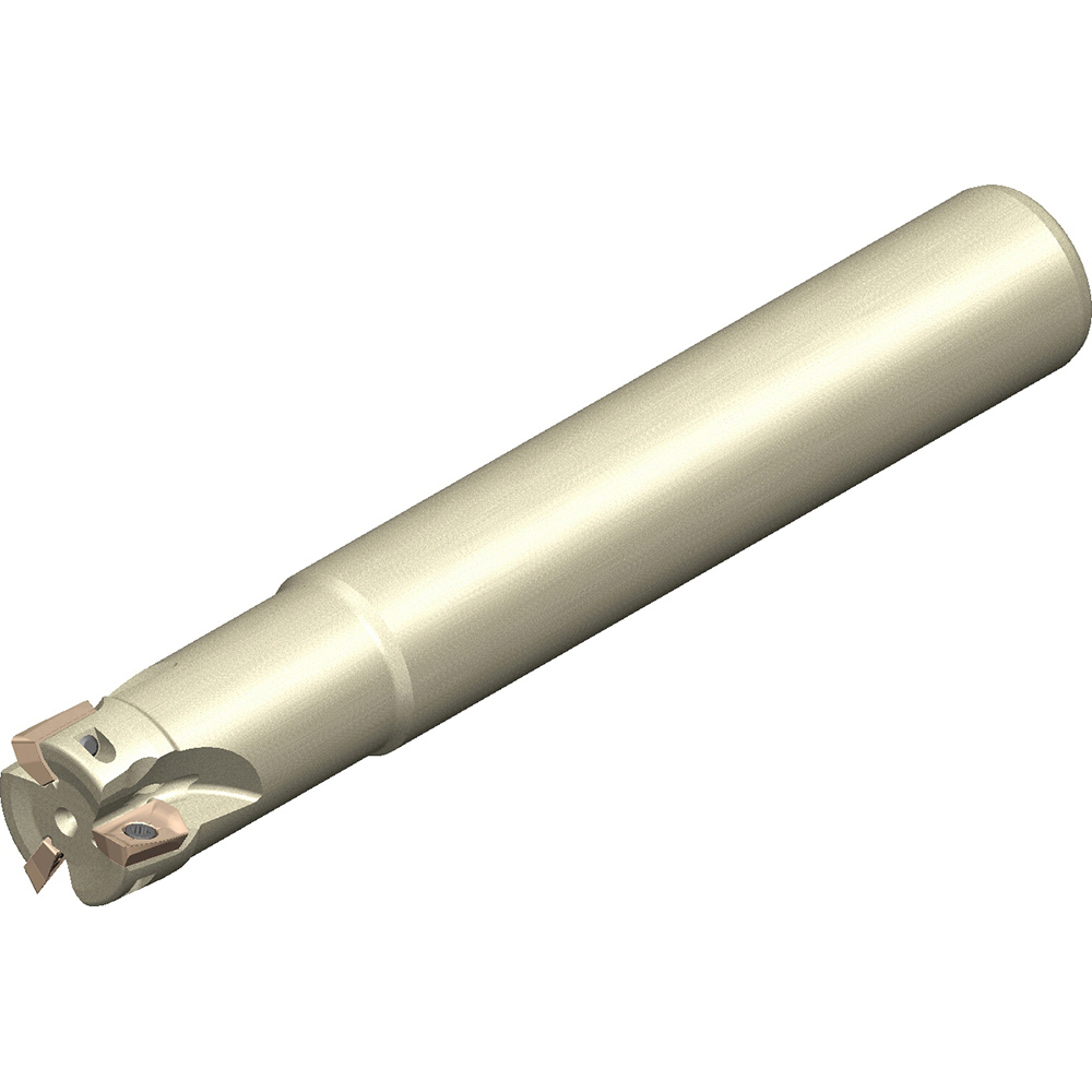 Sumitomo Indexable Square-Shoulder End Mill: WEZ11020ES03-12, 20 mm Cut Dia, 10 mm Max Depth of Cut, 12 mm Dia Straight Shank - 2900AHR