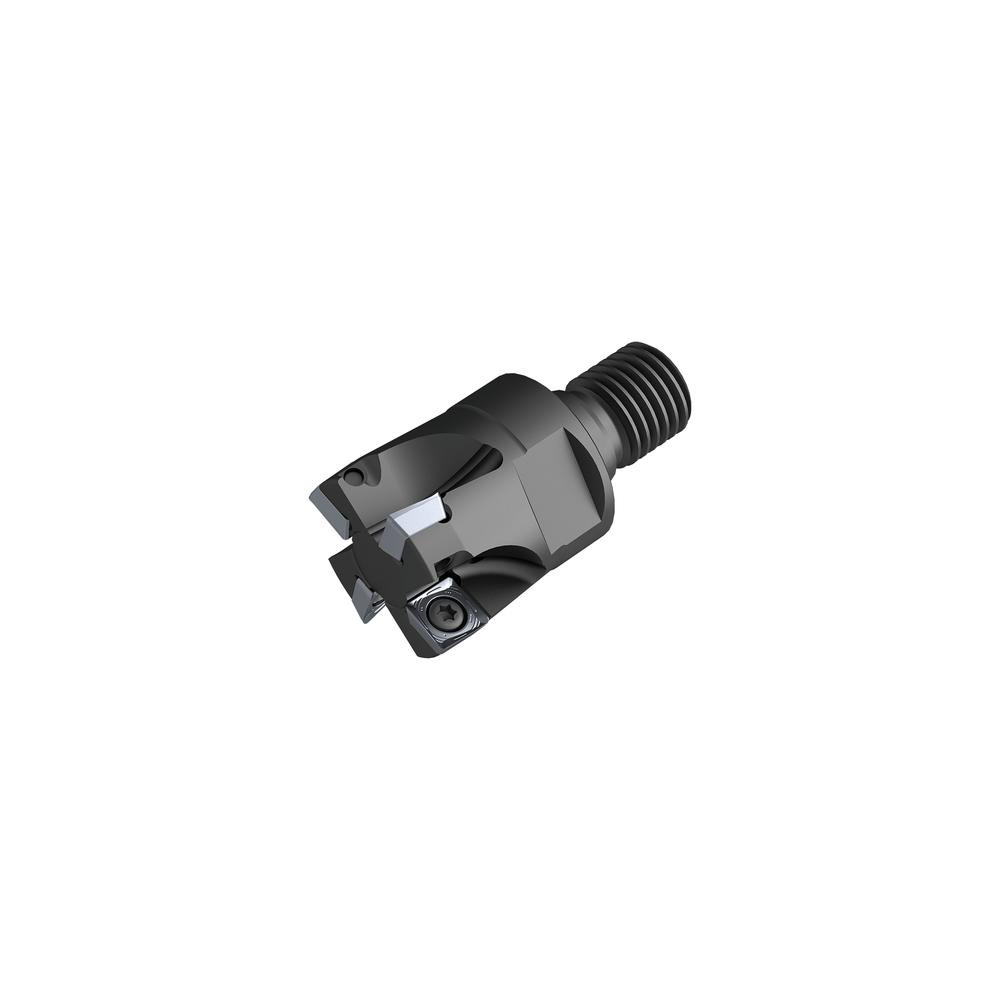Ceratizit Indexable Square-Shoulder End Mill: G490.25.R.03-09, 25 mm Cut Dia, 8 mm Max Depth of Cut, 12 mm Dia Modular Connection Shank - 50726025