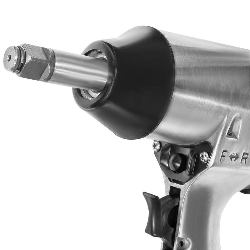 Stark 1/2 in. Drive Air Impact Wrench Gun Extended Anvil with (3) Socket Set - 40501-H
