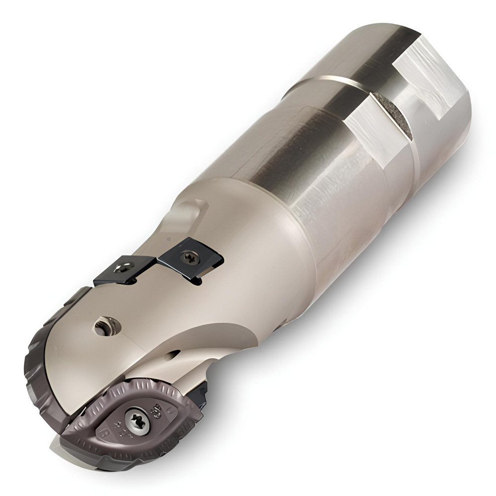Sumitomo Indexable Ball Nose End Mill: 1-1/2" Cut Dia, Steel, 7.779" OAL - 2900W1K