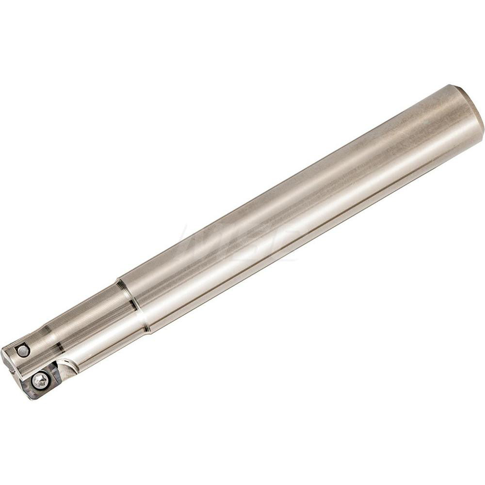 Tungaloy Indexable High-Feed End Mill: EXH06R010M10.0-02, Cylindrical Shank - 6852773