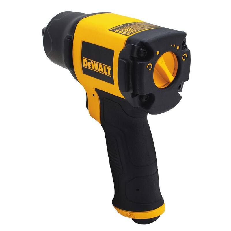 DEWALT 3/8 in. Pneumatic Impact Wrench and 50 ft. x 1/4 in. Air Hose - DWMT70775W1450D