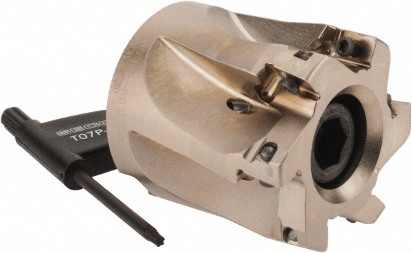 Seco 1-1/2" Cut Dia, 3/4" Arbor Hole Dia, 0.433" Max Depth, Indexable Square-Shoulder Face Mill - 02689808