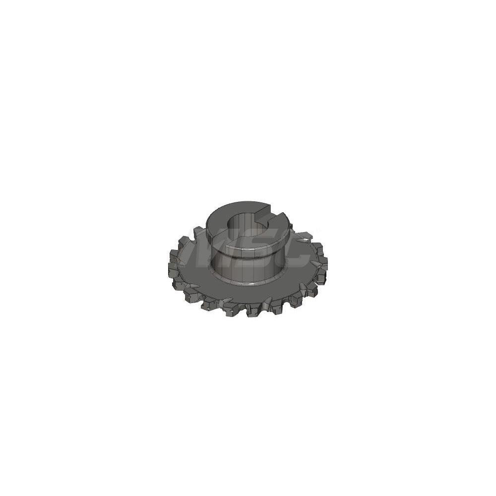 Iscar Indexable Slotting Cutter: 12.00 mm Cutting Width, 125.00 mm Cutter Dia, Shell Mount B Connection, 34.50 mm Depth of Cut, 34.50 mm Depth of Cut, 32.00 mm Shank Dia - 3102985